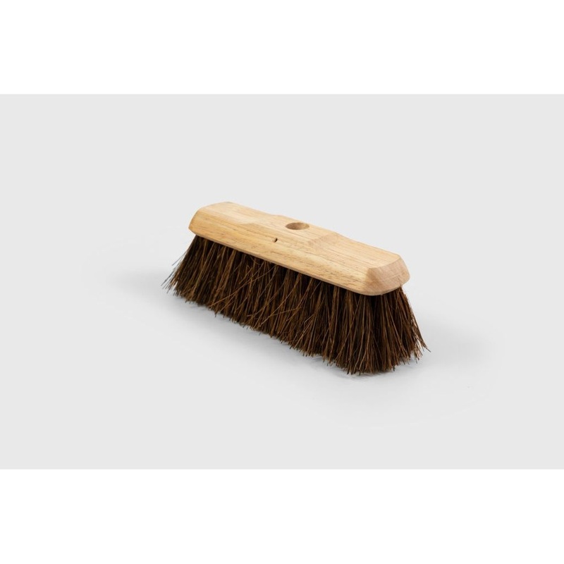 Hill Brush Broom Head – Plain Stock, Filled Dyed Bassine 10