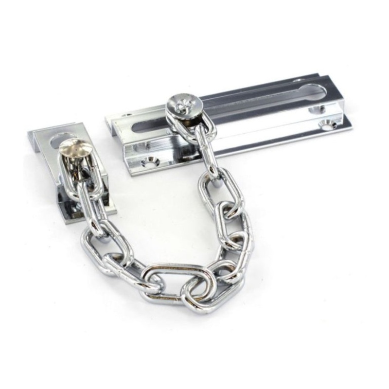 Securit Brass Door Chain|80mm CP|80mm Polished