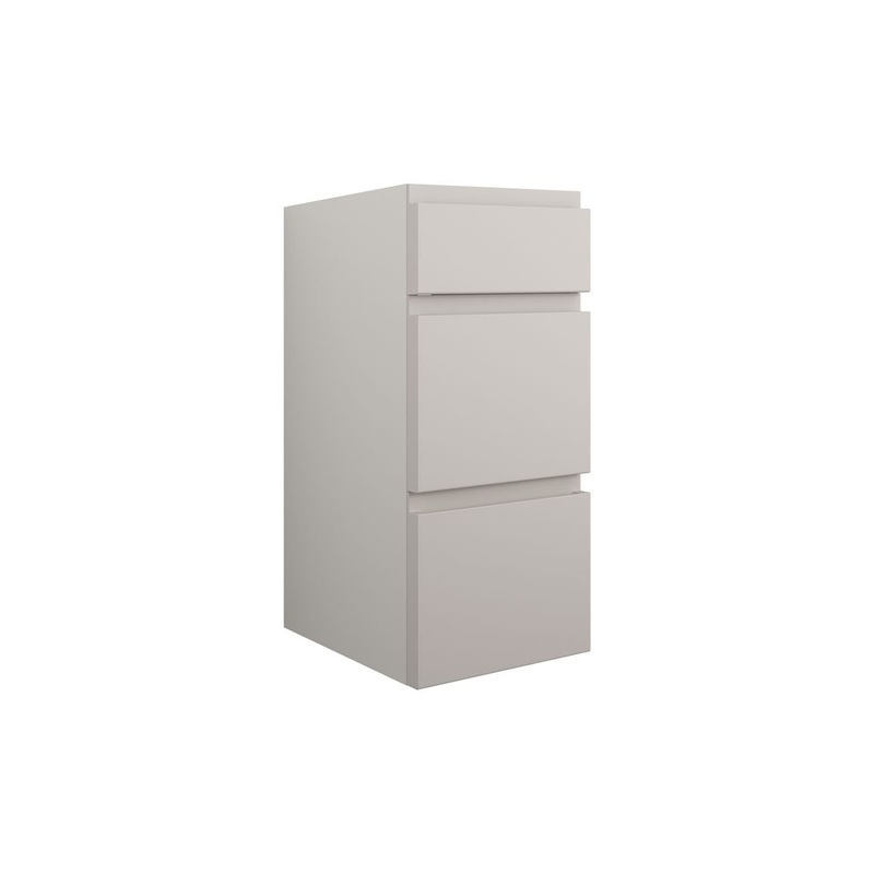 Camil 300mm Standard 3 Drawer Unit – Matt Dove Grey