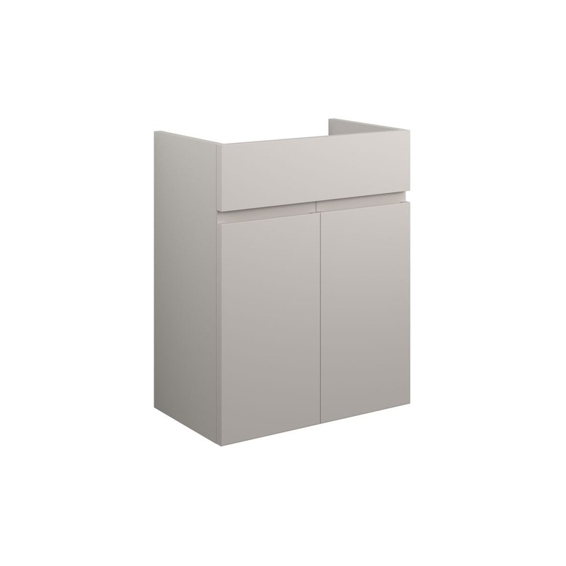 Camil 500mm Standard Basin Unit – Matt Dove Grey