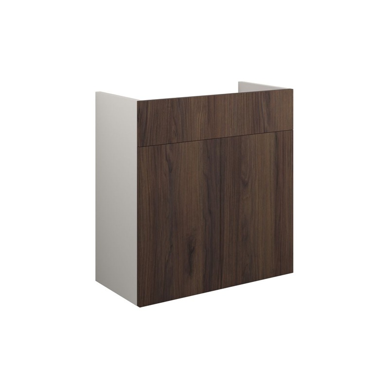 Paddock 600mm Standard Basin Unit – Warm Walnut