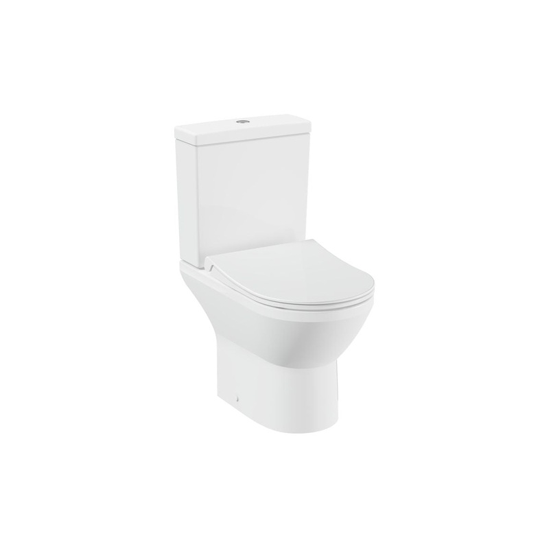 VitrA Integra Open Back Close Coupled Pan Only – White