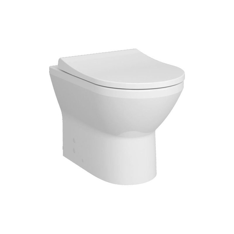 VitrA Integra Rimless Back to Wall Pan Only – White