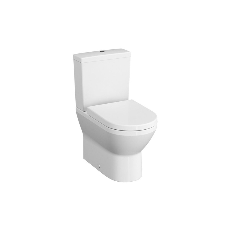 VitrA Integra Rimless Fully Shrouded Close Coupled Pan Only – White