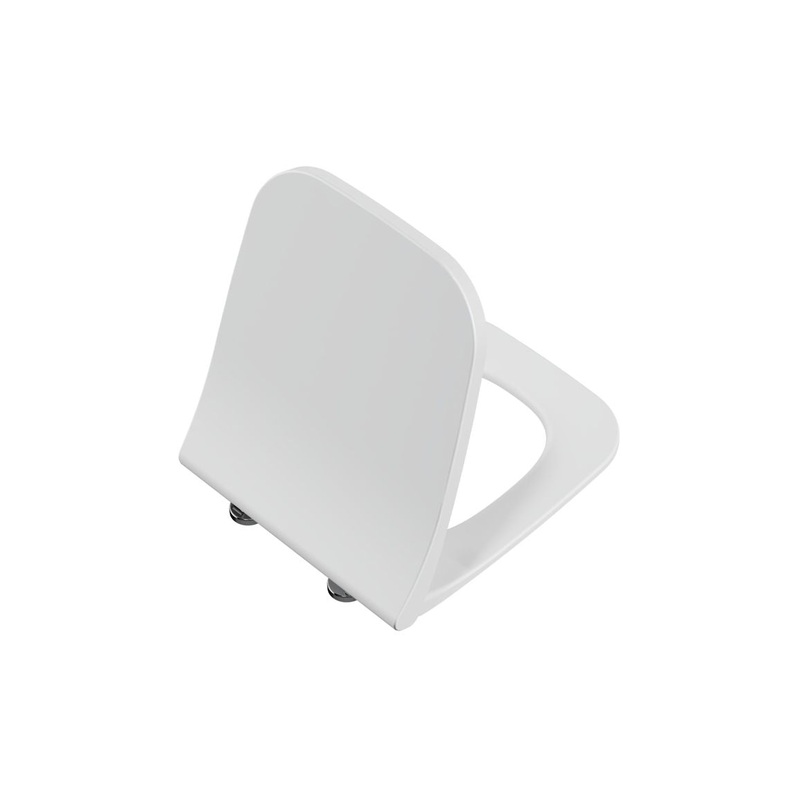 VitrA Integra Square Soft Close Slim Toilet Seat – White