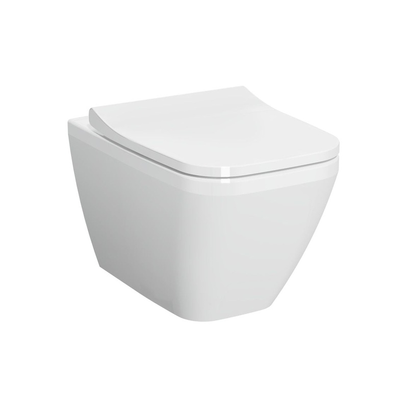 VitrA Integra Square Wall Hung Pan Only – White