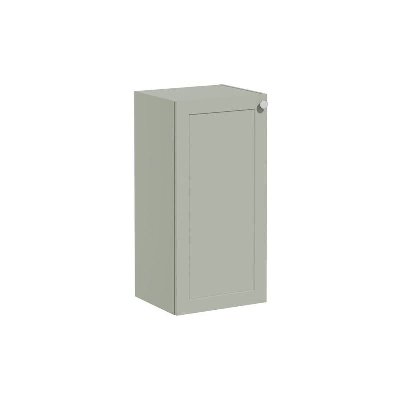 VitrA Root Classic 40cm 1 Door Lower/Base Unit (LH Hinge) – Matt Retro Green