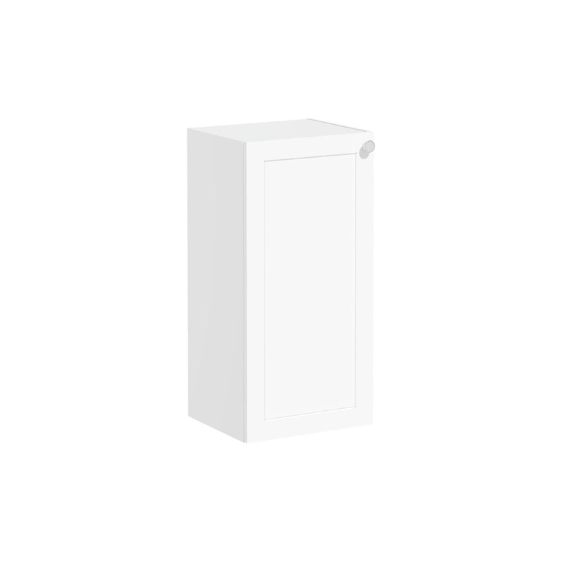 VitrA Root Classic 40cm 1 Door Lower/Base Unit (LH Hinge) – Matt White