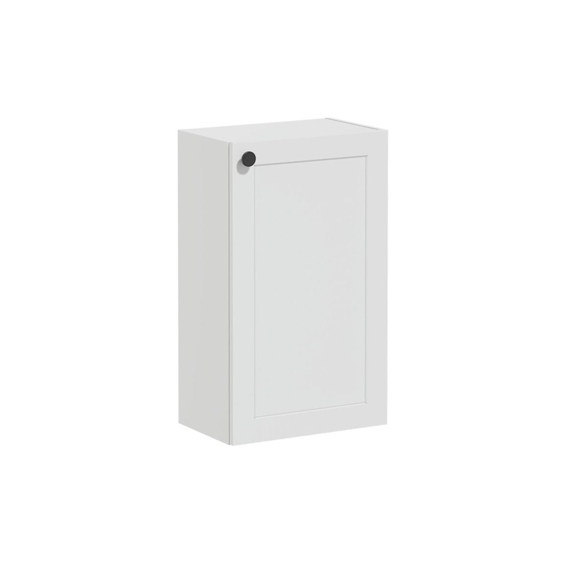 VitrA Root Classic 40cm 1 Door Slim Lower/Base Unit (RH Hinge) – Matt Light Grey