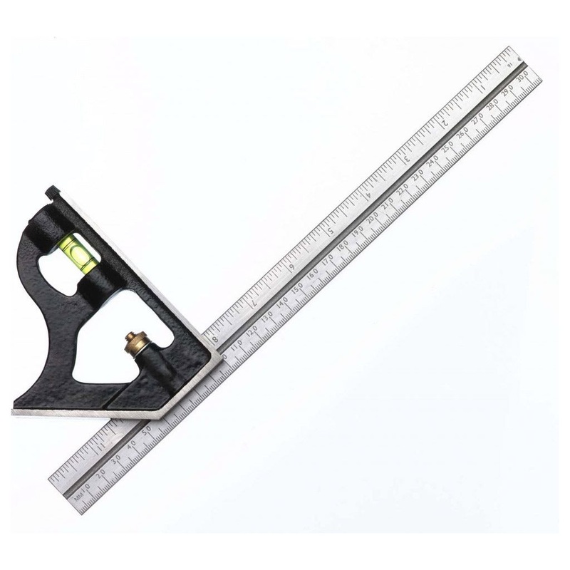 Fisher Cast Iron Combination Square – English & Metric Markings
