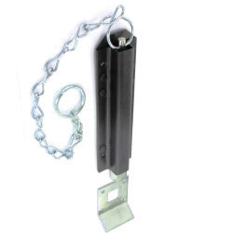Securit Chain Bolt Black|200mm – Pack of 2