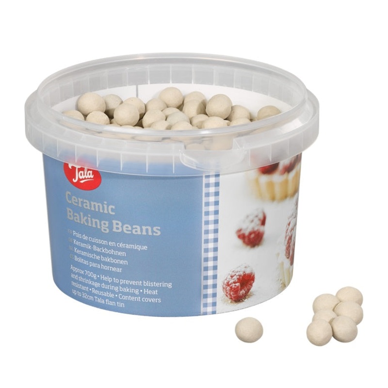 Tala Ceramic Pie Beads Approx 700g