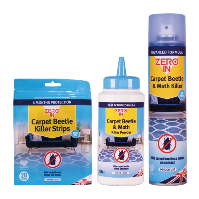 Zero In Carpet Beetle & Moth Killer Kit
