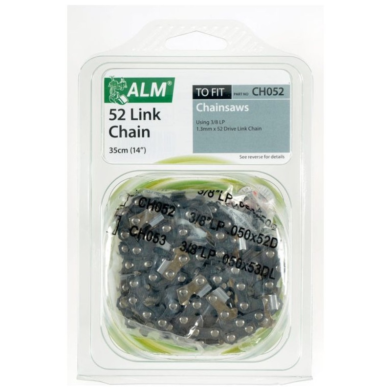 ALM Chainsaw Chains|3/8 x 52 Links – Many 35cm|3/8 x 49 Links – Many 35cm|3/8 x 45 Links – Many 30cm|3/8 x 50 Links – Many 35cm|38 x 56 Links- Many 40cm