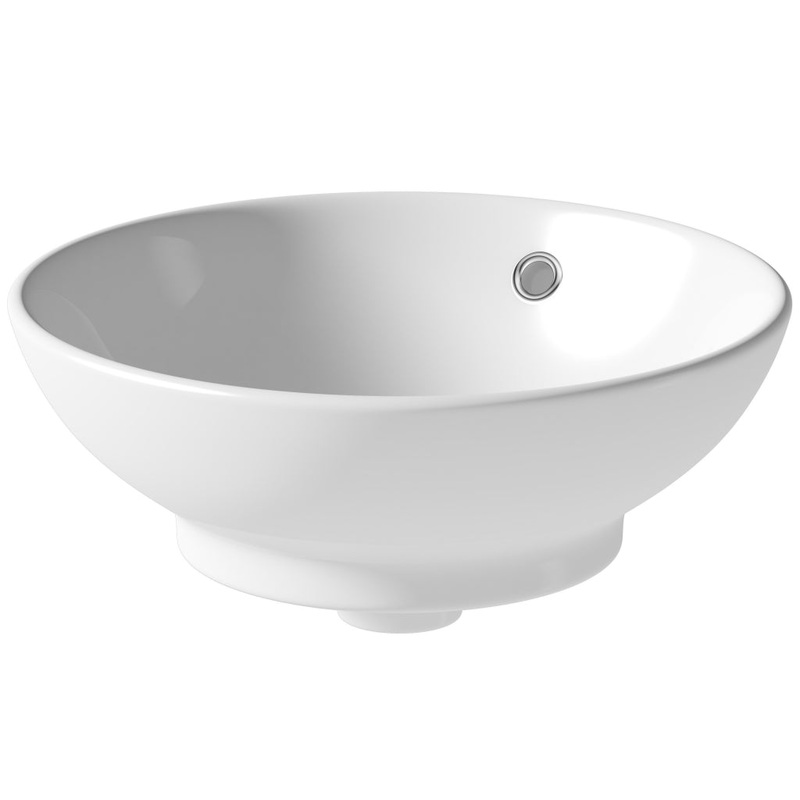 SP Cloakroom Collection Round Basin 405mm W: 405mm H: 175mm D: 405mm