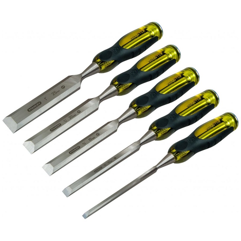 Stanley Chisel Set 5 Piece 6,12,18.25,32