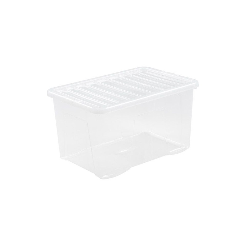 Wham Clip Lid Box|60L Clear|80L Clear|110L Clear