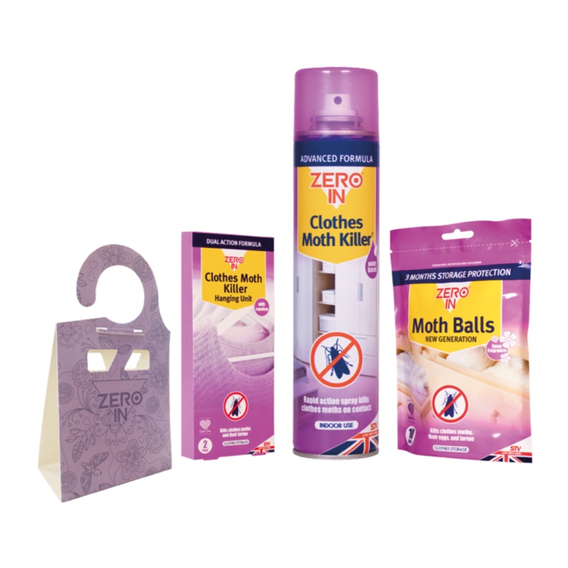 Zero In Clothes Moth Killer Kit