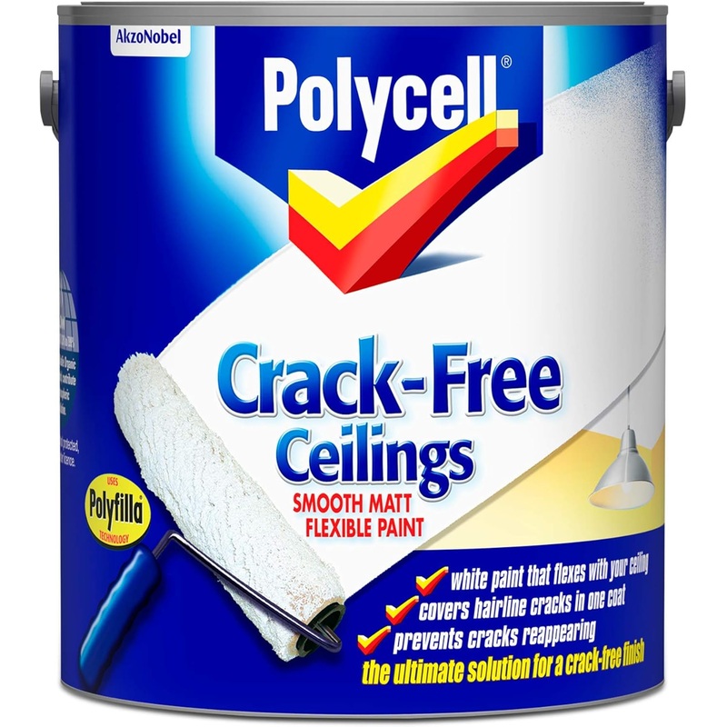Polycell Crack – Free Ceilings – Smooth Matt