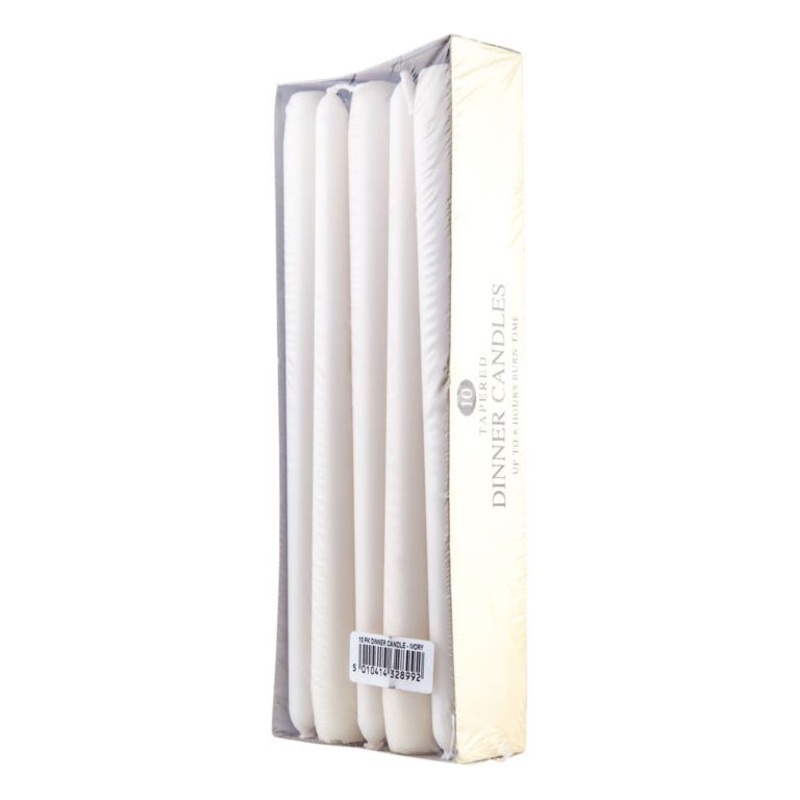 Price’s Candles Dinner Candles Pack 10