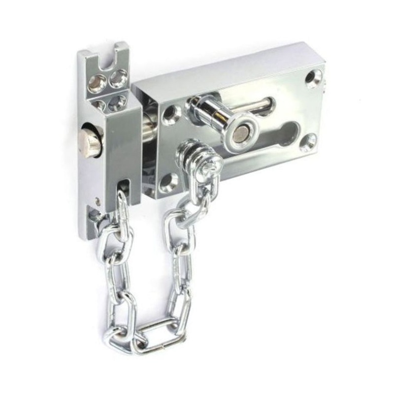 Securit Door Chain & Bolt|CP 80mm|EB 80mm