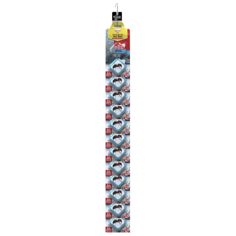 Zero In Dual Action Ant Bait Gel – Pack 2 (Clip 24)