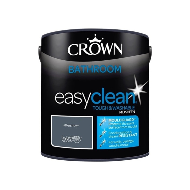 Crown Easyclean Bathroom Mid Sheen 2.5L