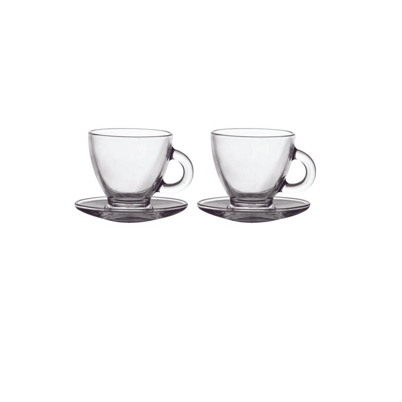 Rayware Entertain Cappuccino Cup & Saucer Set of 2