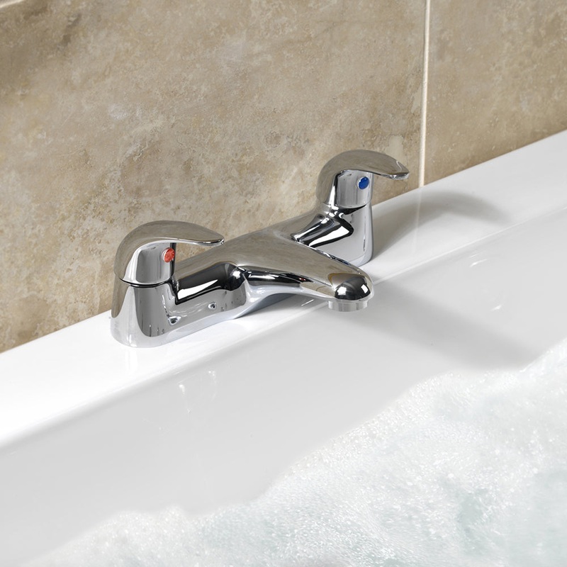 SP Eden Deck Bath Filler Tap W: 232mm H: 86mm D: 147mm