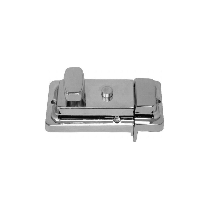Yale Essentials Nightlatch|Chrome|Green|Polished Brass