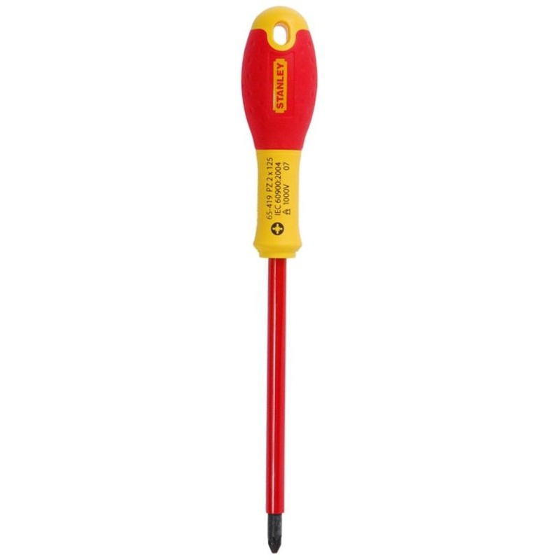 Stanley Fatmax Screwdriver Insulated Pozi PZ2 125mm