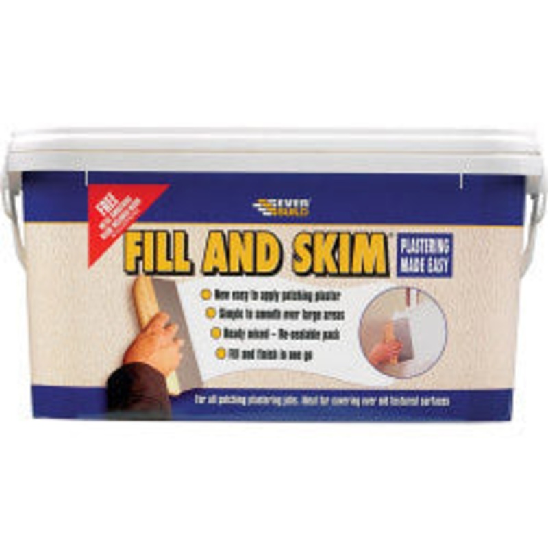 Everbuild Fill & Skim 5L|White