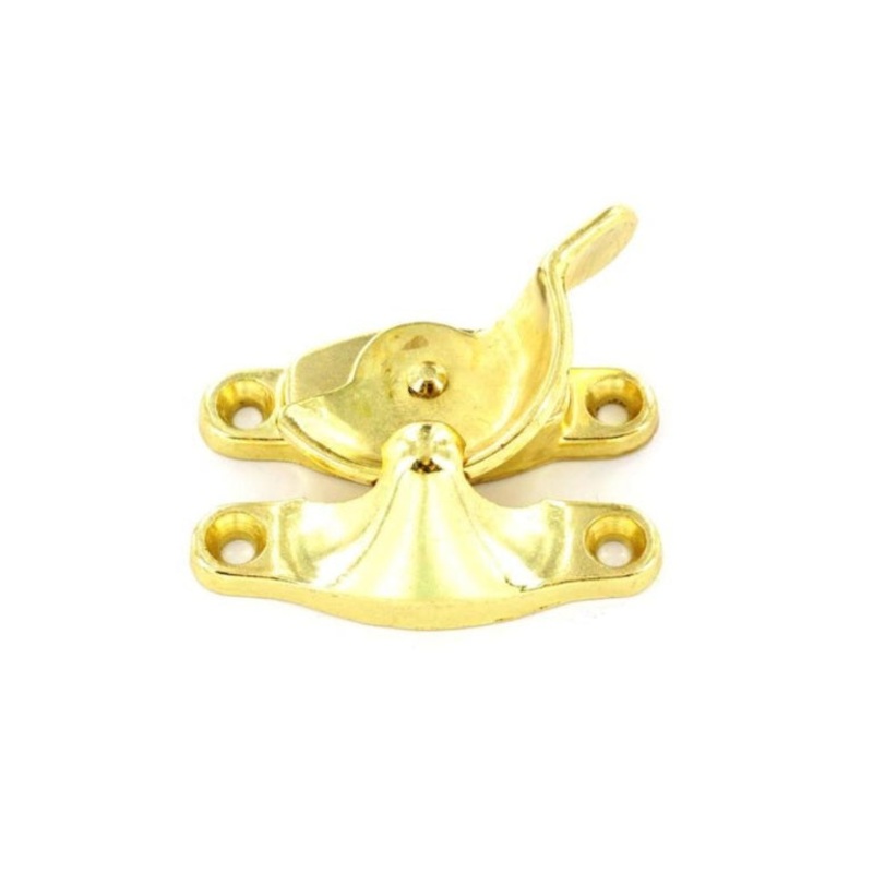 Securit Fitch Fastener|Brassed – Pack of 10