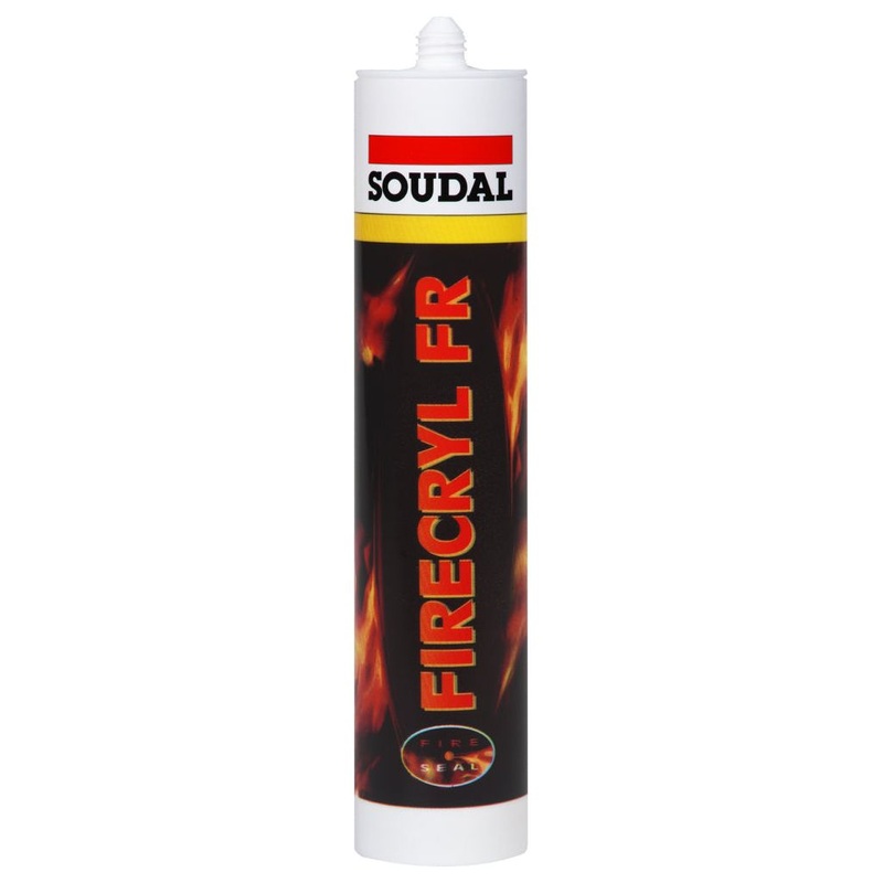 Soudal Firecryl|310ml Cartridge Grey|310ml Cartridge White