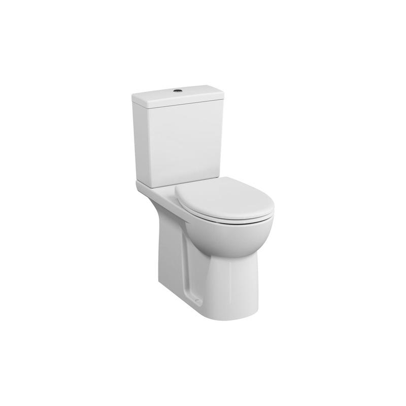 VitrA S20 Comfort Height Close Coupled Pan Only – White