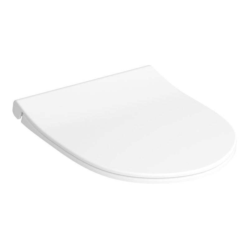 VitrA Sonic Flush Soft Close Slim Toilet Seat – White