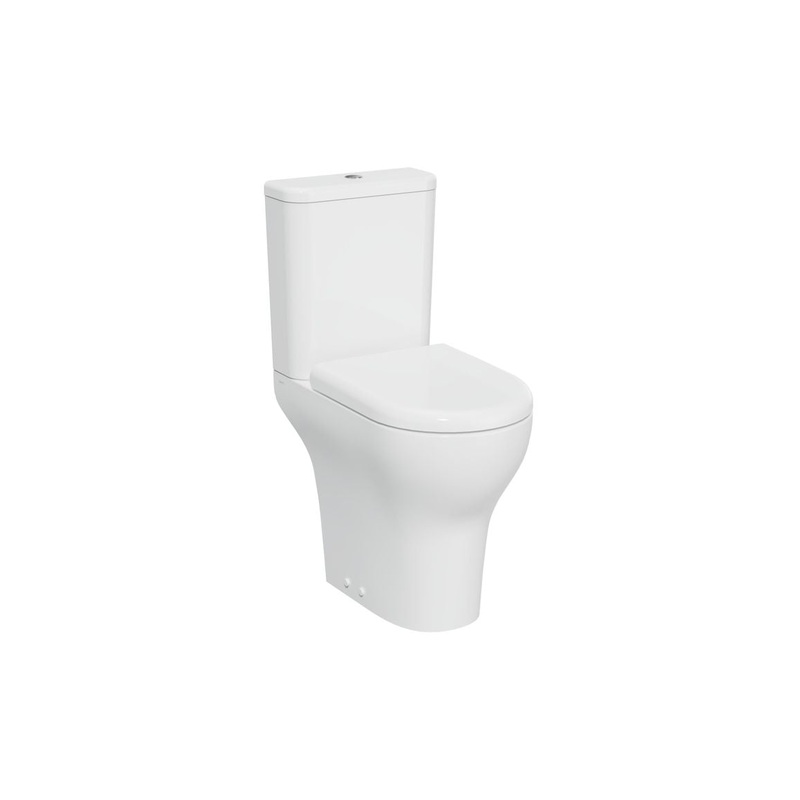 VitrA Zentrum SmoothFlush Comfort Height Close Coupled Pan Only – White