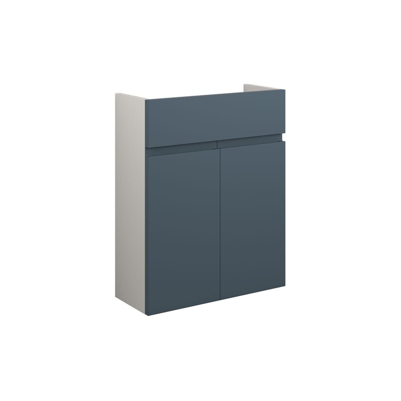 Camil 500mm Slim Basin Unit – Matt Arley Blue