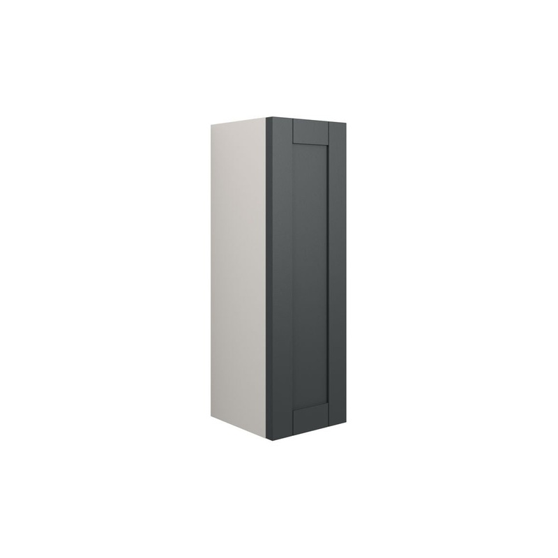 Clarence 200mm Slim Base Unit – Matt Graphite Grey