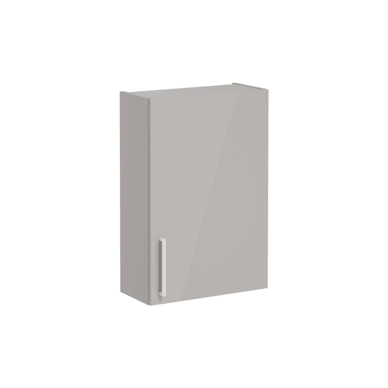 VitrA Root Flat 60cm 1 Door Upper/Wall Unit (RH Hinge) – Bright Sahara Beige
