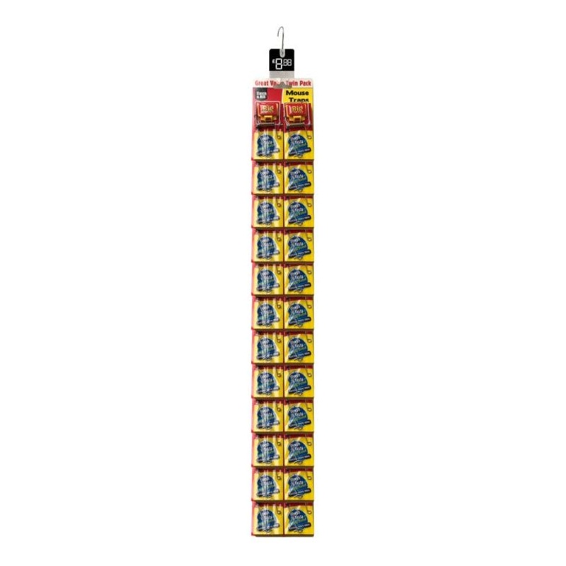 The Big Cheese Fresh Baited Mouse Trap Pack 2 – Clip 24