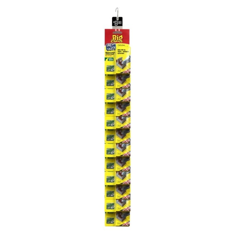 The Big Cheese Fresh N Tasty Rat Attractant 26g – Clip 12
