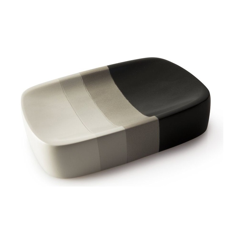 Blue Canyon Grafene Soap Dish|White/Cream/Black