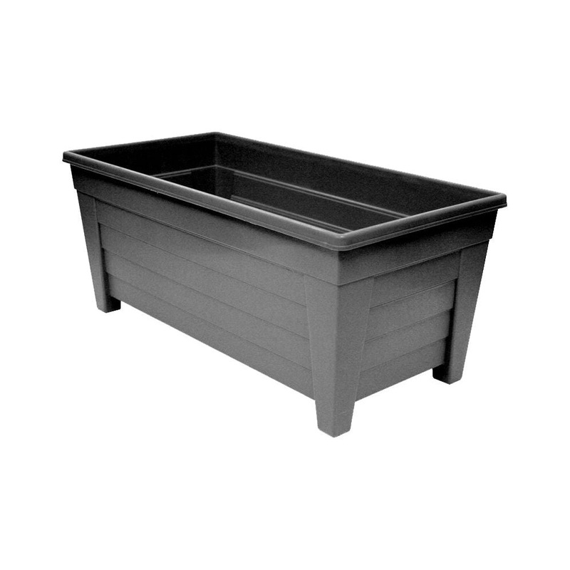 Thumbs Up Grosvenor Trough|55cm Ebony|55cm Terracotta