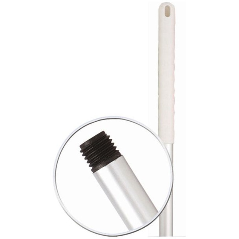Abbey Hygiene Handle – White Grip (137cm)