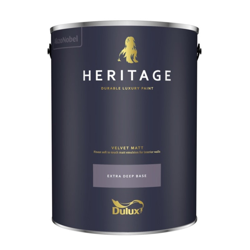 Dulux Heritage Matt 5L|Extra Deep Bs|Light Bs|Medium Bs
