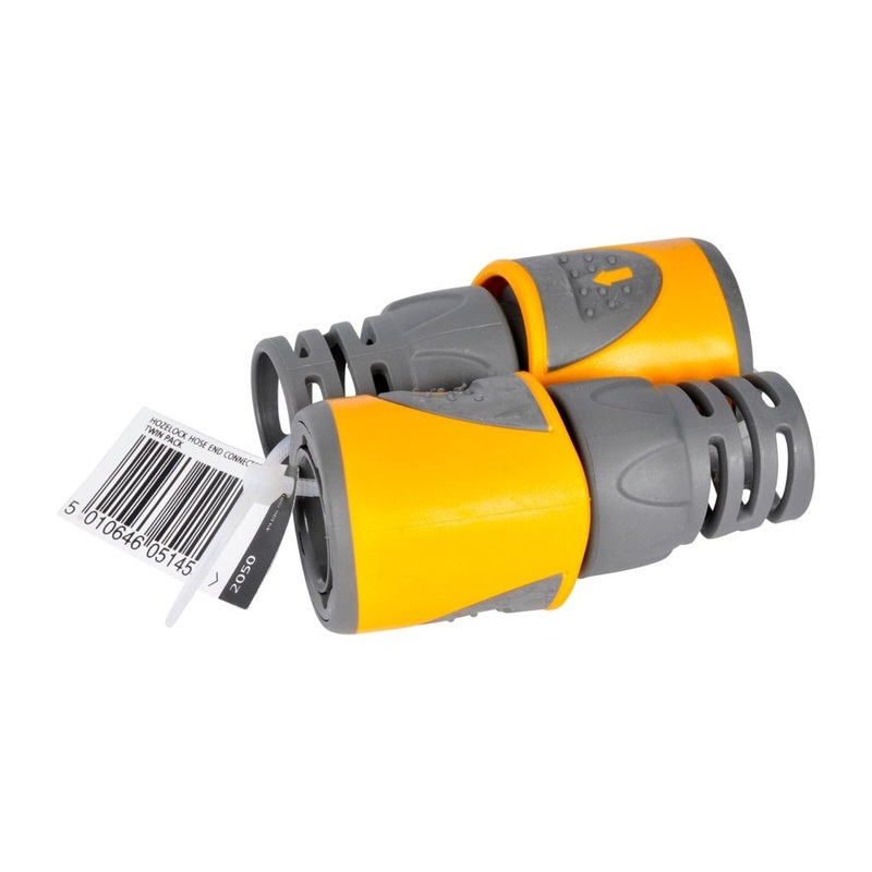 Hozelock Hose End Connector Twin Pack