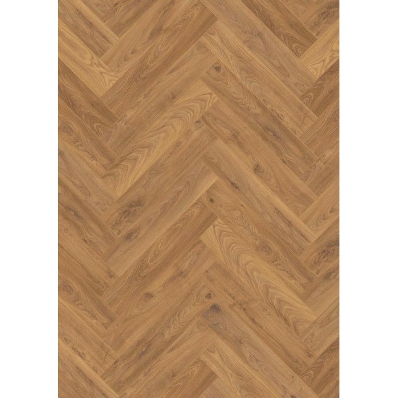 Kronospan Herringbone Firebrand Oak Laminate Flooring 0.87m2
