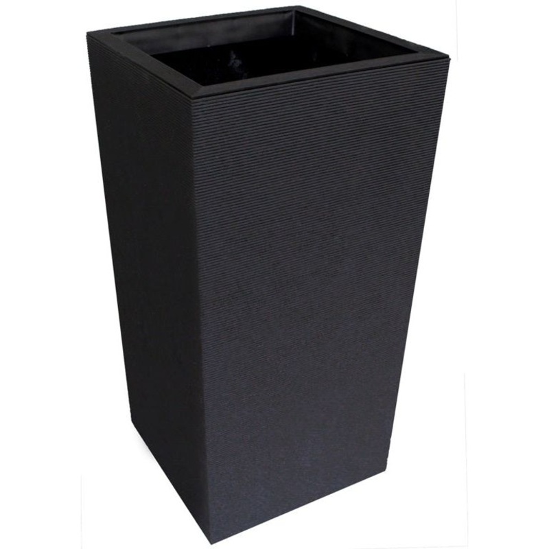 Primeur Horizon Planter|65cm Slate|66cm Steel Grey
