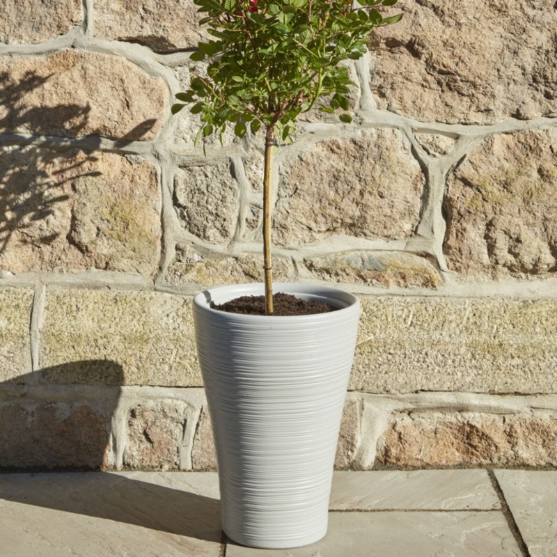 Sankey Hereford Tall Planter|Cool Grey|Taupe